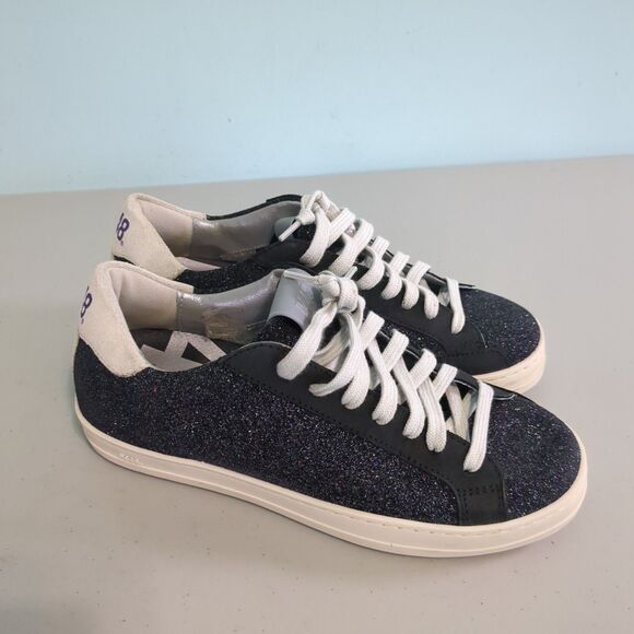 P448 John Glitter Low Top sneakers size 36 - Picture 1 of 5